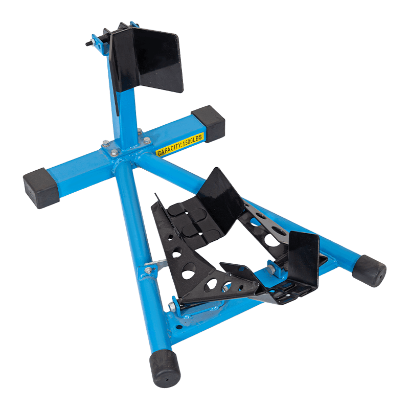 Soporte para motocicleta OY4500 de 1500 libras con estructura en A