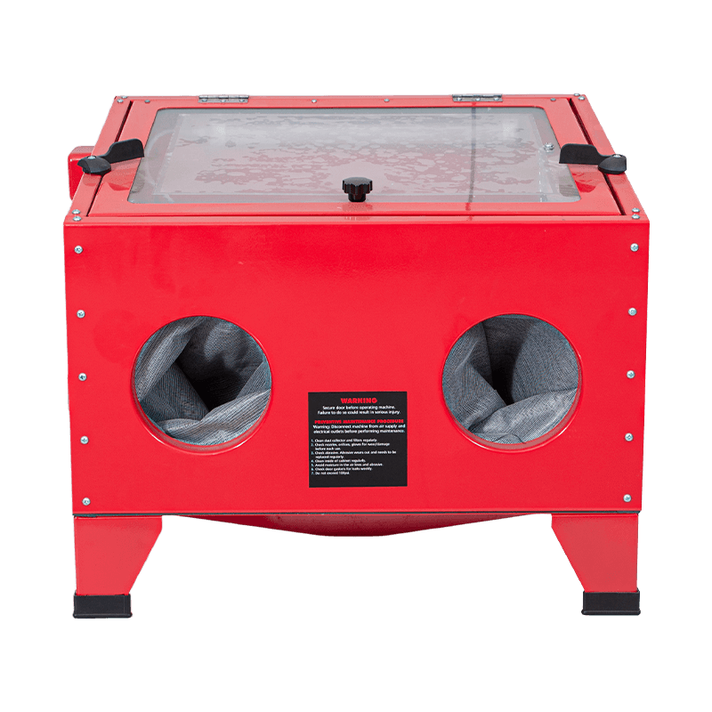 Gabinete arenador compacto OY9002 de 90 litros