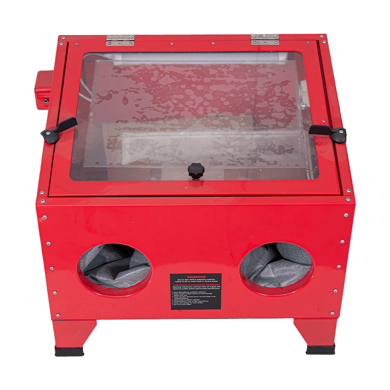 Gabinete arenador compacto OY9002 de 90 litros