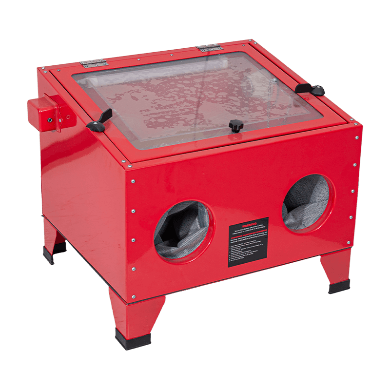 Gabinete arenador compacto OY9002 de 90 litros