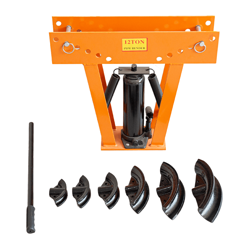 Dobladora de tuberías hidráulica de bastidor vertical OY2601 de 12 toneladas