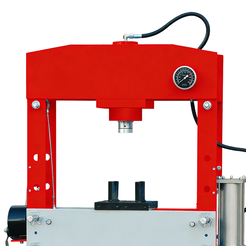 Prensa neumática de taller ajustable en mesa OY2050Q de 50 toneladas