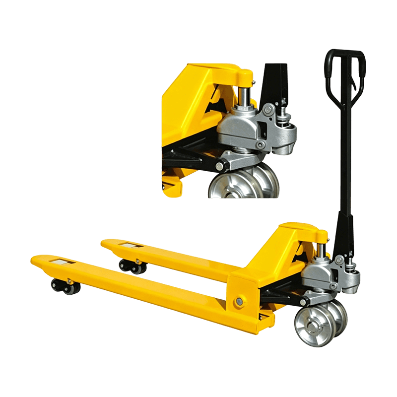 Transpaleta manual hidráulica reforzada OYO3AC, alta resistencia 4000–5000 kg