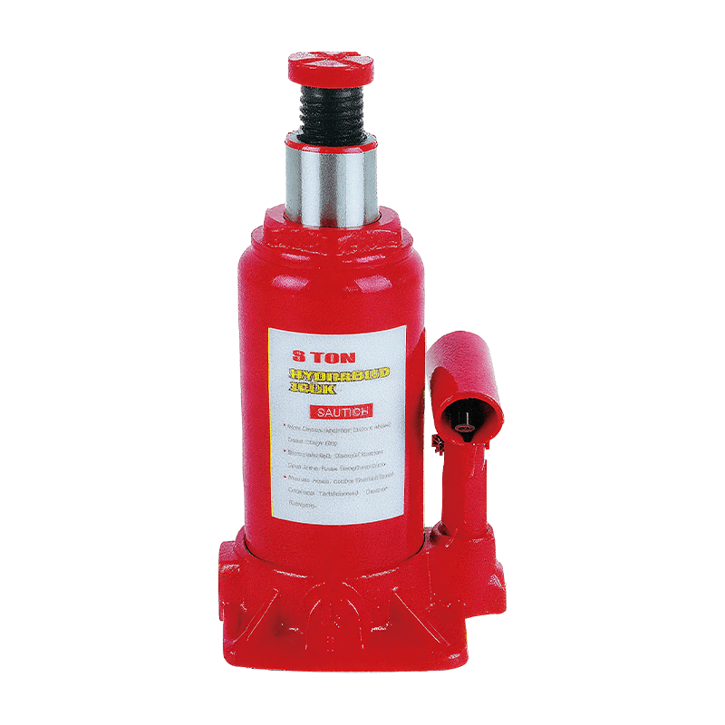 Gato hidráulico para botellas con base antideslizante OY108B de 8 toneladas