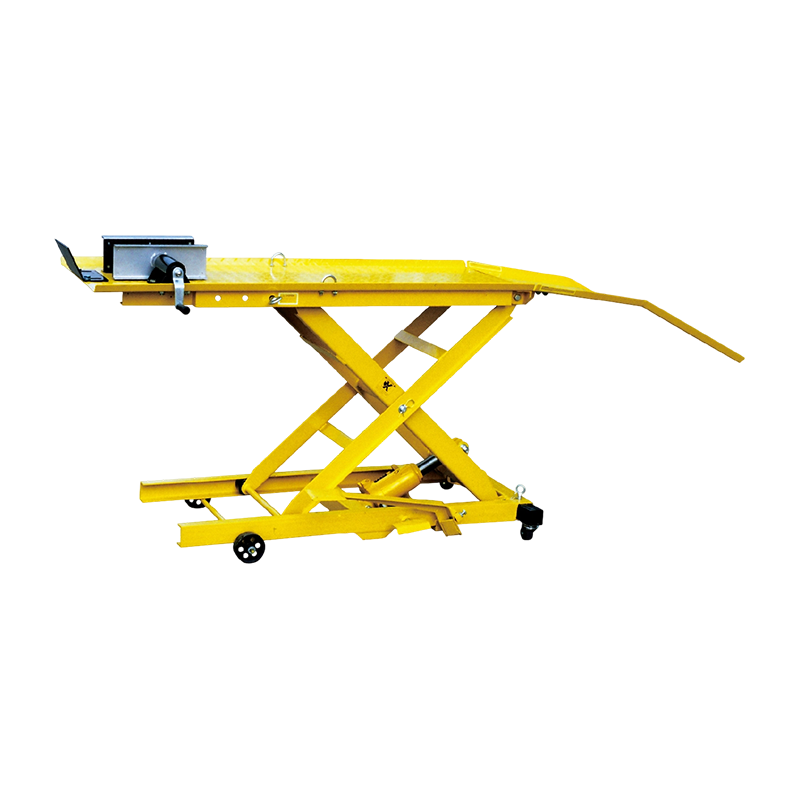 Elevador hidráulico para motocicleta de cubierta compacta OY6003 de 800 LB