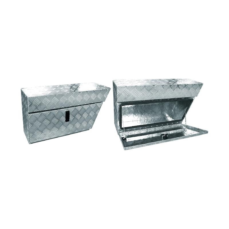 Caja de herramientas de aluminio con cerradura de fácil apertura OY9066